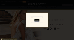 Desktop Screenshot of biensavvy.eu