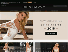 Tablet Screenshot of biensavvy.eu